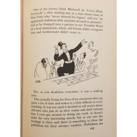 Benchley Or Else! Robert Benchley 1947 1st Ed Illustrated by Gluyas Williams HC - Picture 7 of 7